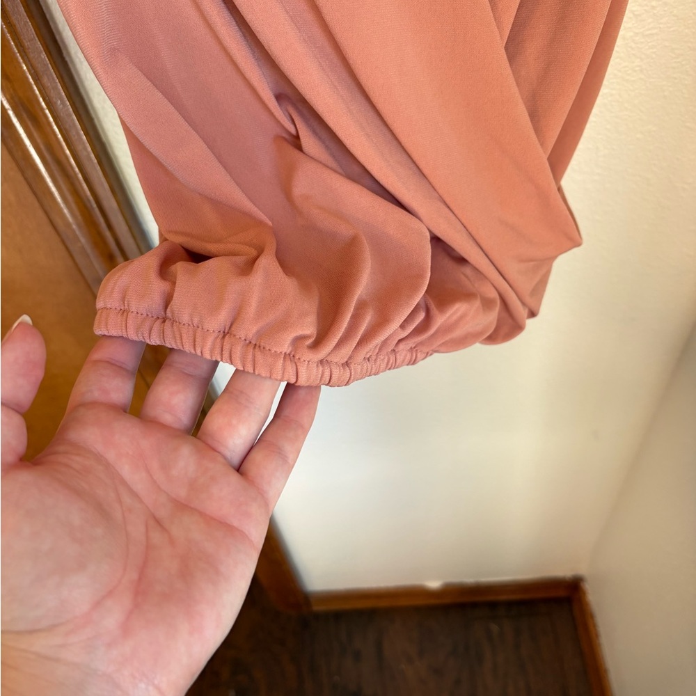 BCBGeneration Women's Coral Pink Bubble Tank Top - Picture 4 of 7